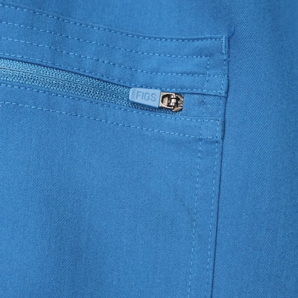 FIGS Scrub Pants Mens XL Blue Excellent Technical Collection TM3001 Straight Leg